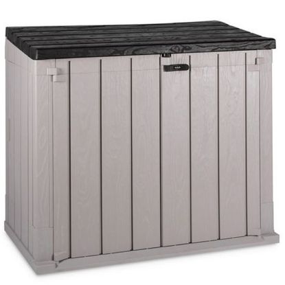 OSTAVA BAŠTANSKA PVC 129.5X74X5X111CM SIVA-ANTRACIT