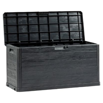 Slika SANDUK BAŠTANSKI PVC ELEGANCE TOOMAX CRNI