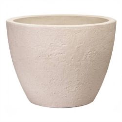 SAKSIJA OKRUGLA STONE BEŽ 79X57CM KOOPMAN