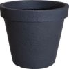 SAKSIJA OKRUGLA STONE ANTRACIT 50CM KOOPMAN - 1