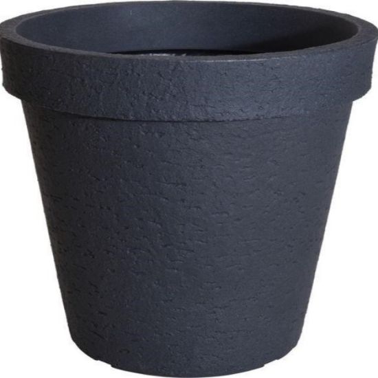 SAKSIJA OKRUGLA STONE ANTRACIT 50CM KOOPMAN
