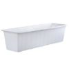 SAKSIJA PRAVOUGAONA AGRO  50CM BELA - 1