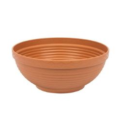 SAKSIJA OVALNA MISA 15CM TERACOTA