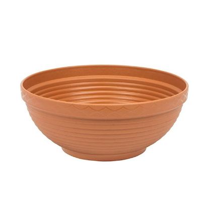 SAKSIJA OVALNA MISA 15CM TERACOTA