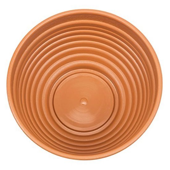SAKSIJA OVALNA MISA 20CM TERACOTA