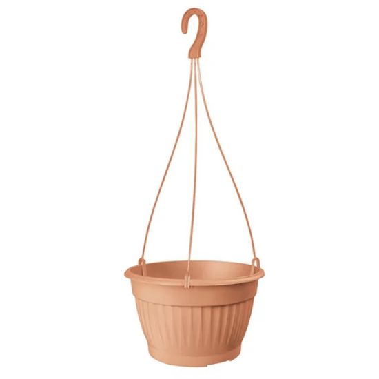 SAKSIJA VISECA PVC TERRACOTE 23CM