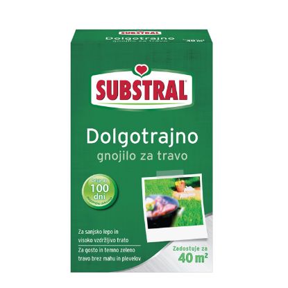 ĐUBRIVO ZA TRAVU SA DUGOTRAJNIM DELOVANJEM, SUBSTRAL, 0,8 KG