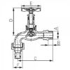 SLAVINA BAŠTENSKA 3/4" SA VENTILOM - 2