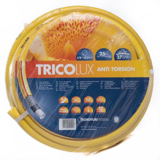 CREVO BAŠT.TRICO LUX PVC "NO TWIST"  25m - 1/2"