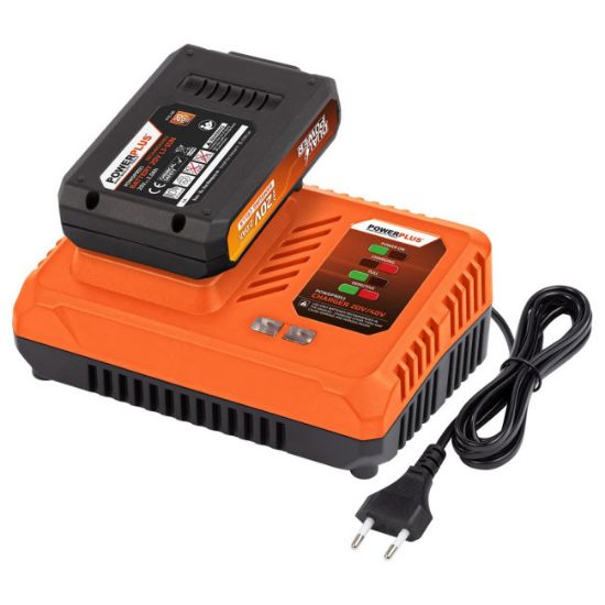 MAKAZE ZA ŽIVU OGRADU AKU 20V + PUNJAČ + BATERIJA 20V POWERPLUS