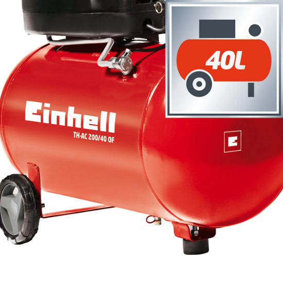 KOMPRESOR VAZDUŠNI 1.5KS 40L 140L/MIN 8BAR EINHELL