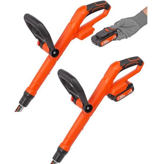 TRIMER ZA TRAVU AKU 20V + PUNJAČ + BATERIJA 20V 2.0AH POWERPLUS