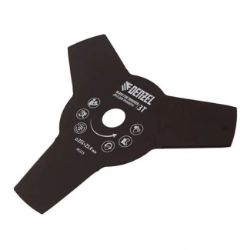 NOŽ ZA MOTORNI  TRIMER 3T TROKRAKI 255х25.4X1.6mm DENZEL