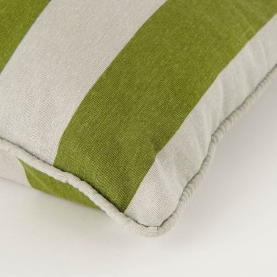 JASTUK OSBORN ZELENO-BELI - l45xw45xh10cm