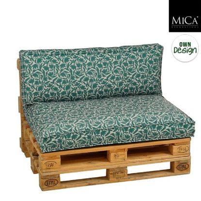 Slika JASTUK KELLY ZELENI D120xŠ80/40xV12CM