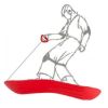SNOWBOARD 200X680MM ZELENI - 2