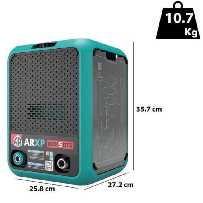 PERAČ POD VISOKIM PRITISKOM ARXP 5 160 bar 2.7kw SA 2 MOTORA