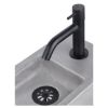 REŠETKA SIFONA ZA LAVABO MAT CRNA - 2