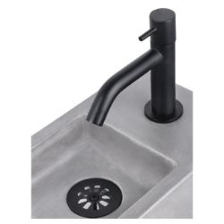 REŠETKA SIFONA ZA LAVABO MAT CRNA