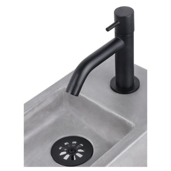 REŠETKA SIFONA ZA LAVABO MAT CRNA