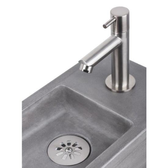REŠETKA SIFONA ZA LAVABO MAT HROM