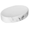 DRŽAČ SAPUNA KERAMIKA MARBLE BELA TENDANCE - 1