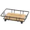 DRŽAČ SAPUNA 3,2X12,5X8,5 CM BAMBUS MAT CRNA - 1