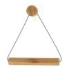 DRŽAČ TOALET PAPIRA SAMOLEPLJIVI 19X18.3X4 CM BAMBUS/ZELENA - 1