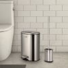 KANTA KUPATILSKA 6 L SOFT CLOSE 24X22,3X32 I WC ČETKA SILIKONSKA 11,6X8X53 INOX - 1