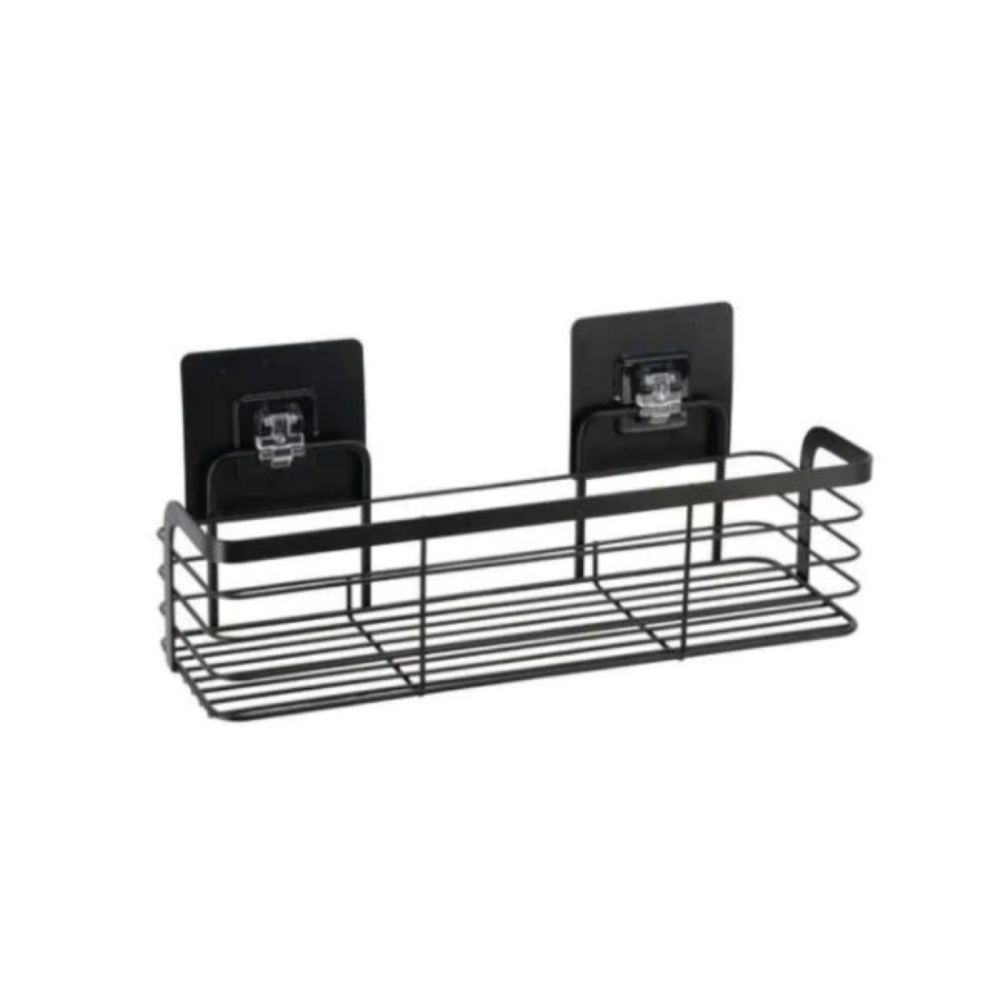 POLICA ZIDNA ŽIČANA SAMOLEPLJIVA 3M 29,2 X 11 X 12,2 METAL CRNA TENDANCE