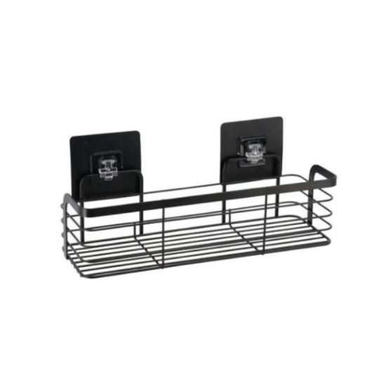POLICA ZIDNA ŽIČANA SAMOLEPLJIVA 3M 29,2 X 11 X 12,2 METAL CRNA TENDANCE