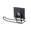 DRŽAČ TOALET PAPIRA  SAMOLEPLJIV 3M 13 X 8 X 10,5 METAL CRNA TENDANCE - 1