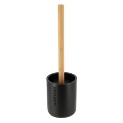WC ČETKA POLIRESIN MAT CRNA/BAMBUS TENDANCE