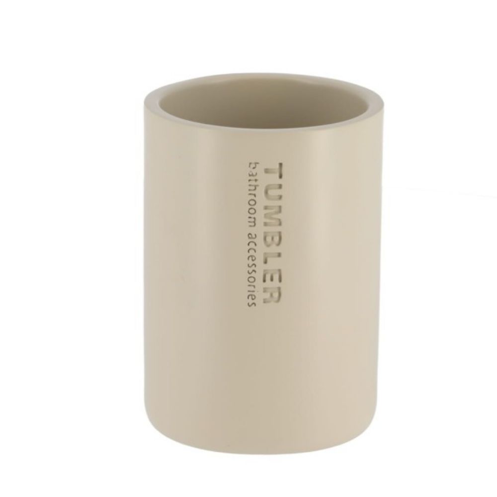 TENDANCE ČASA ZA ČETKICE 7.5X10.7 CM POLIRESIN BEŽ