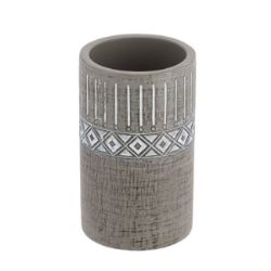 Slika ČAŠA ZA ČETKICE 10,5CM CEMENT SIVA TENDANCE