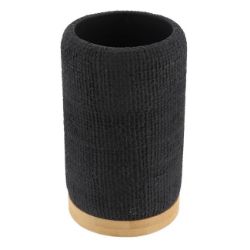 Slika DRZAČ ZA ČETKICE BAMBUS CRNA TENDANCE