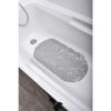 GUMA  ZA KADU 69x36CM PVC PROZIRNO-SIVA BUBBLES TENDANCE - 1