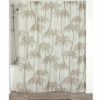 ZAVESA ZA KADU + 12 PP KUKICA BELIH  180X200 CM MIAMI TENDANCE - 1