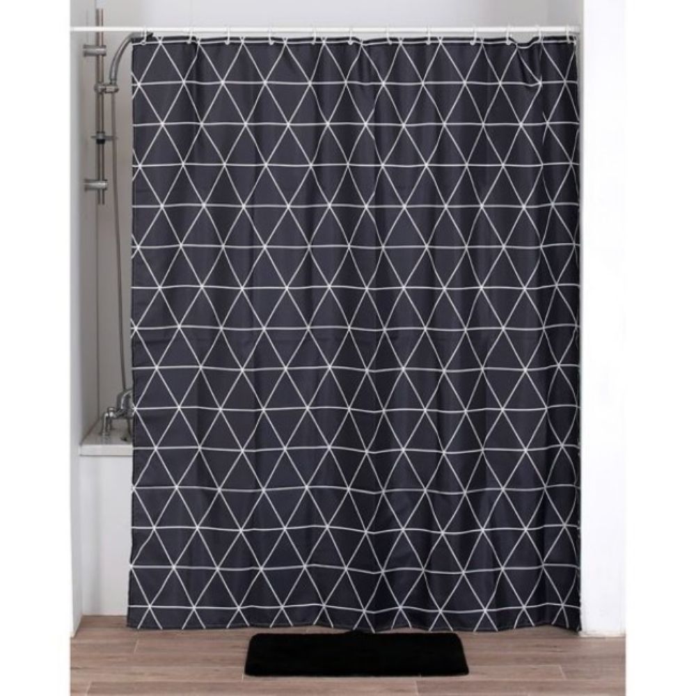 ZAVESA ZA KADU + 12 PP KUKICA 180X200 CM OSAKA TENDANCE