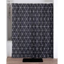 ZAVESA ZA KADU + 12 PP KUKICA 180X200 CM OSAKA TENDANCE