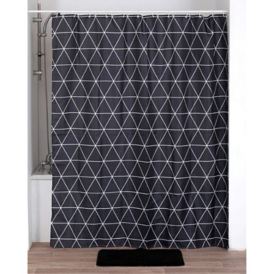 ZAVESA ZA KADU + 12 PP KUKICA 180X200 CM OSAKA TENDANCE
