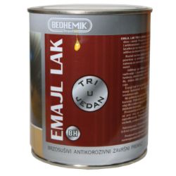 EMAJL LAK TRI U JEDAN BRZOSUŠIVI NITRO SIVI ZA DRVO I METAL 0.75L