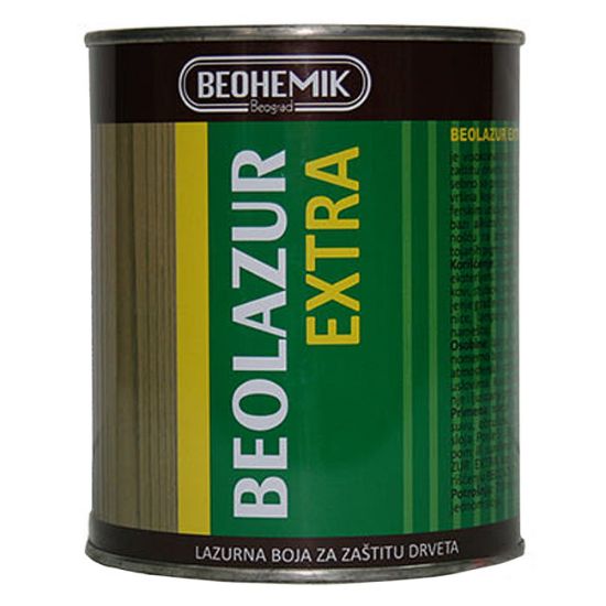 LAK LAZURNI EXTRA EBANOVINA ULJANI 2.5L SA 18% LAKA BEOLAZUR