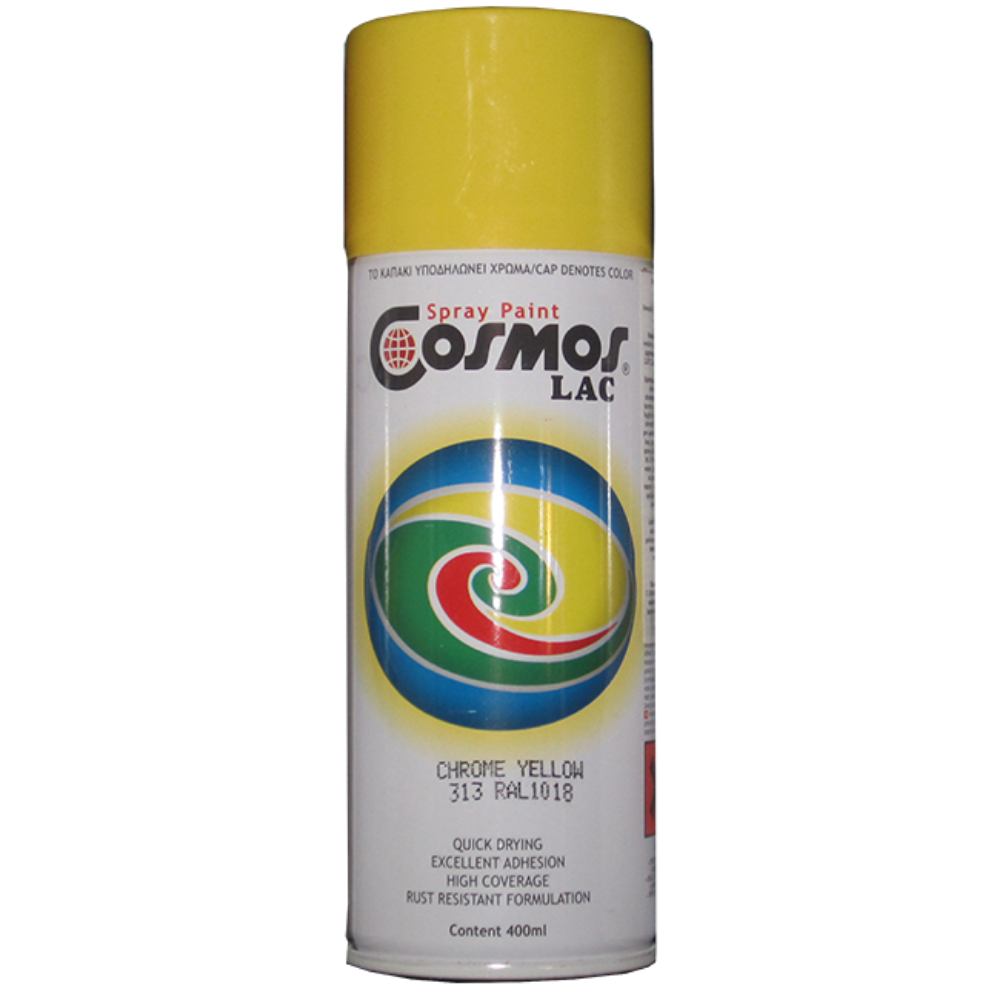 SPREJ FAST ACRYLIC HROM ŽUTA 400ML
