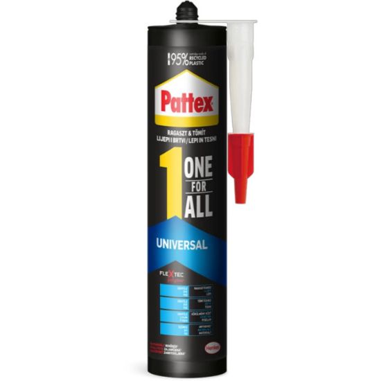 LEPAK MONTAŽNI BELI PATTEX UNIVERSAL ONE FOR ALL 389gr @