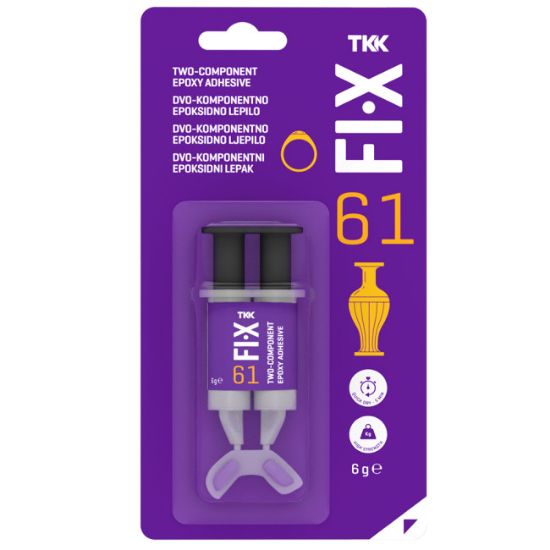 TKK LEPAK EPOKSIDNI DVOKOMPONENTNI 6g FIX 61