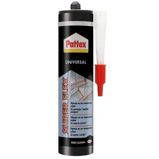 SILIKON UNIVERZALNI PATTEX PRO BELI 280ml:)