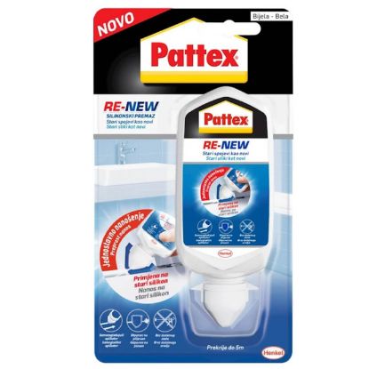 Slika SILIKON OBNAVLJAJUĆI BELI PATTEX RE-NEW 80ml