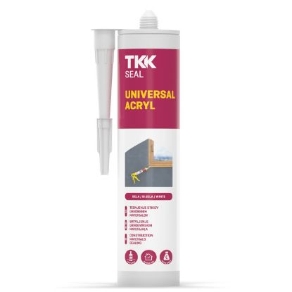 Slika TKK SILIKON AKRILNI UNIVERZALNI BELI 260ml :)