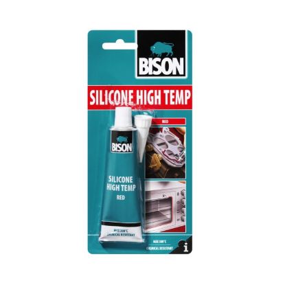 Slika SILIKON ZA VISOKE TEMPERATURE CRVENI 60ML BL